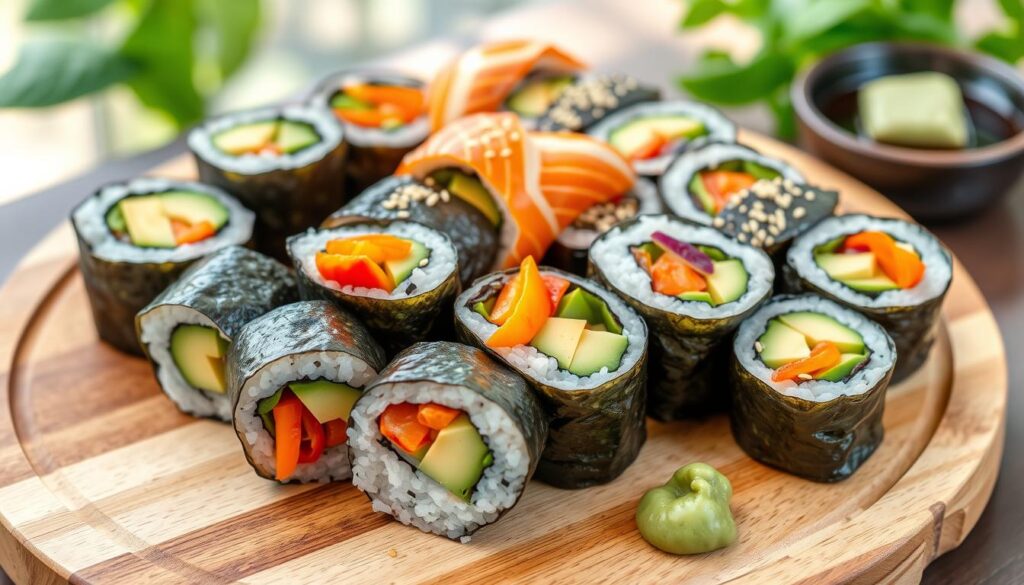 vegan sushi rolls