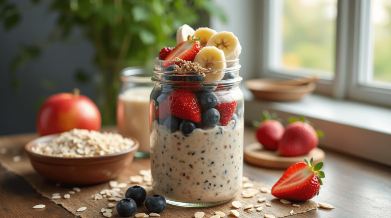 High Protein Overnight Oats