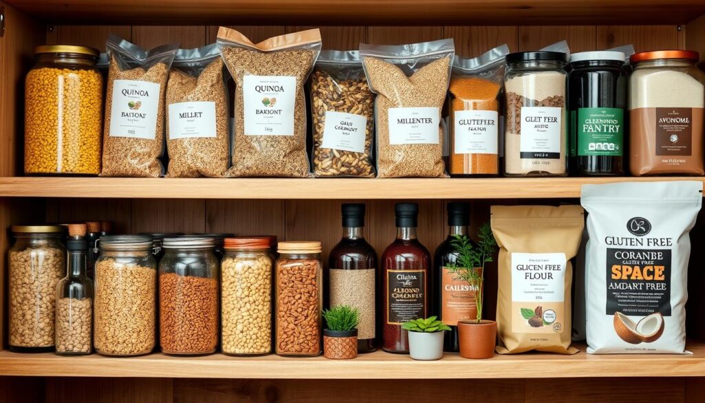 Gluten-free and vegan pantry essentials