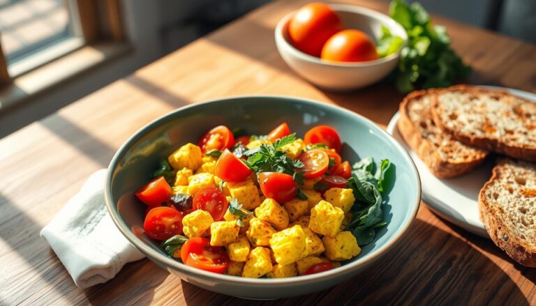 High protein tofu scramble