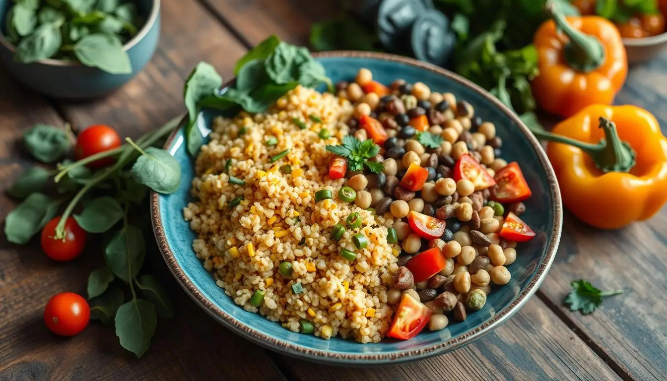 Plant-Based Protein Dinner