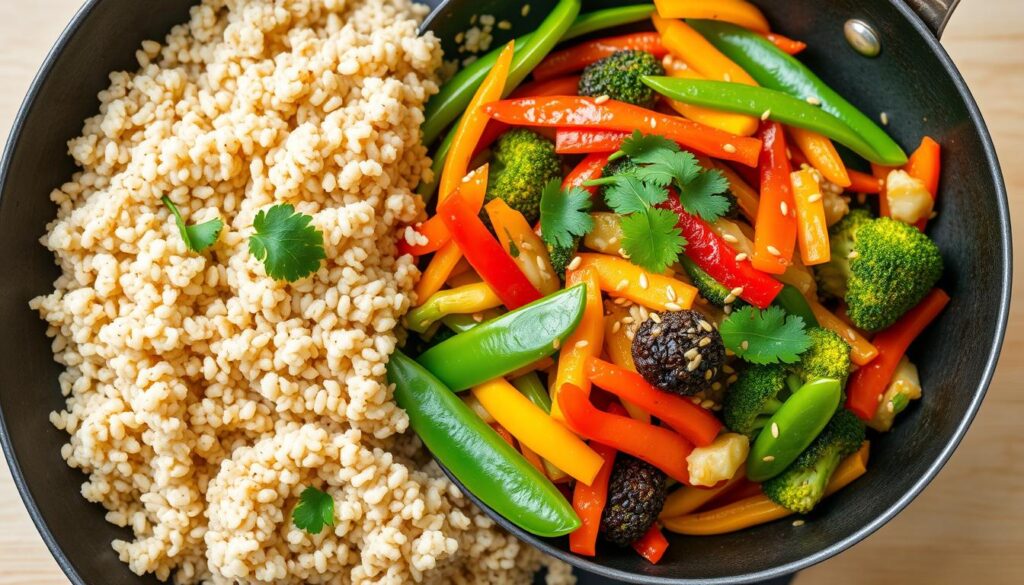 Vegan stir-fry