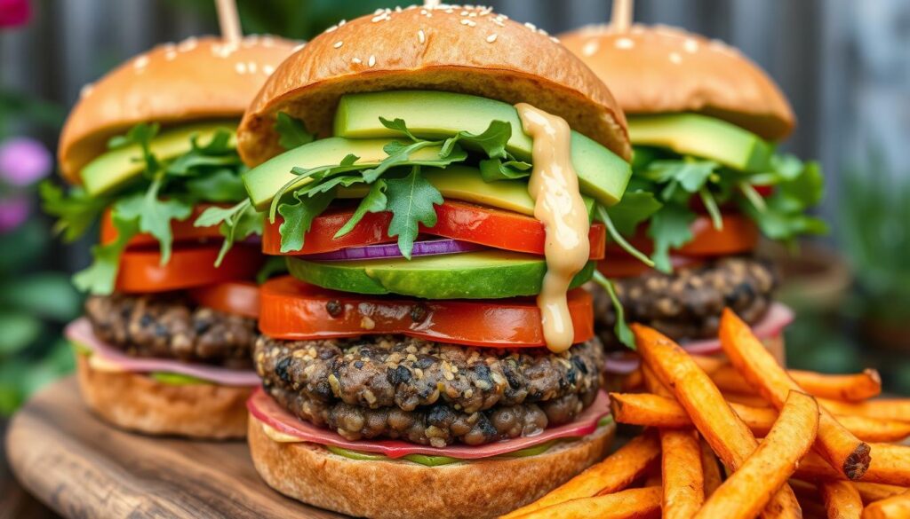 vegan burgers